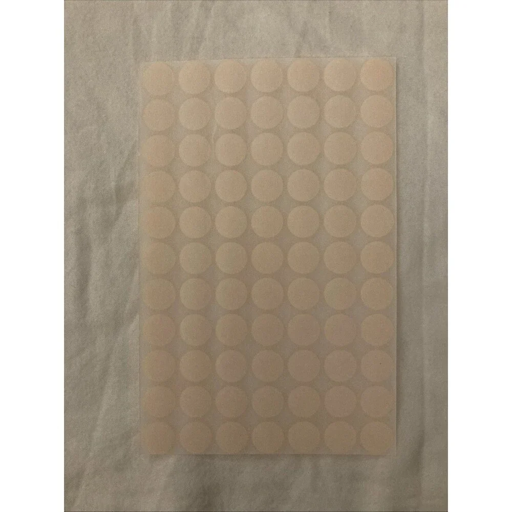 Unbranded Color Coding Labels | Neon Orange | 1 Sheet Only (77 Labels)